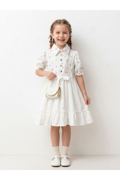 Cherrys Bebek Φόρεμα για κορίτσια με σχέδιο φιόγκου