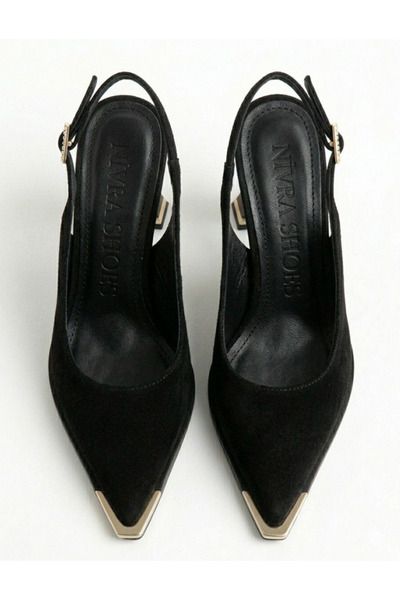 ELEVAM Πέτρινα Λεπτομερή Παπούτσια Βραδινής Ένδυσης με Τακούνι Γυναικεία Καφέ...