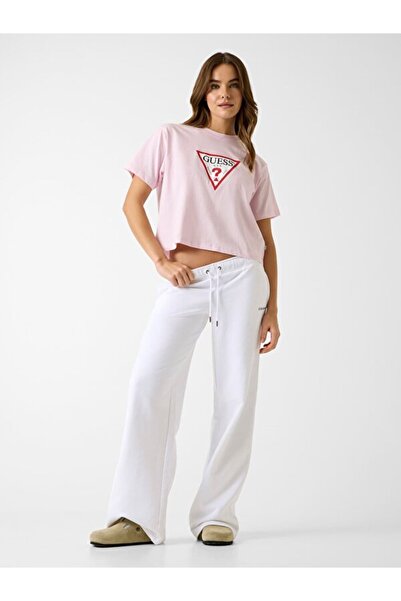 Guess Jeans Gj Ss Cn Boxy Kadın Boxy Fit T-Shirt