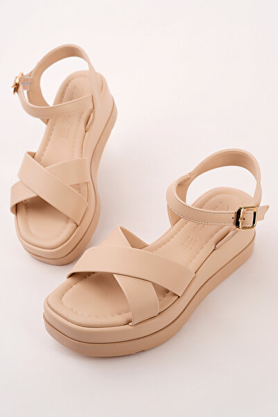 Madam Tarz NVL-402 Σανδάλια με χοντρή σόλα CrossBelt