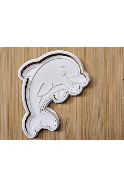 CESTOPİENO Double Dolphin 7X9 cm Dough Sculpting Set / Cookie / Ceramic / Pol...