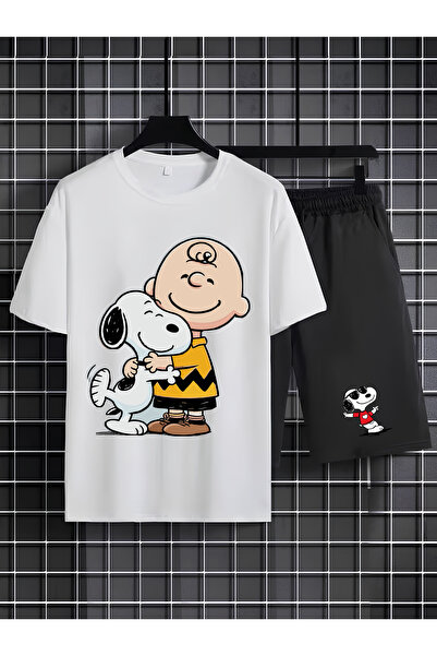 MAGORS SNOOPY ŠTAMPANA 100% PAMUK DEČJA MAJICA-SA KRUGLIM OGRLOM I KRATKE HLA...