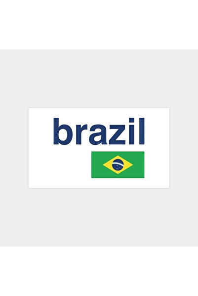 The Sticker Story. ملصق بطاقة البرازيل