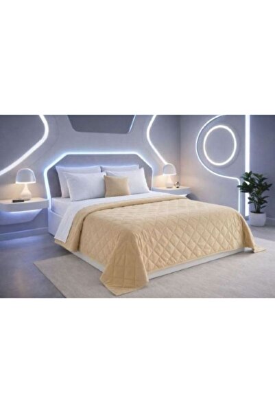 H Hotel Supplier Καπιτονέ βελουτέ κουβερλί – 220x240 εκ. – κομψό φινίρισμα