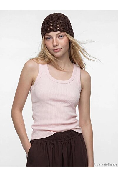 LC Waikiki Γυναικείο Αθλητικό Τοπ με Λαιμόκοψη U (S6)