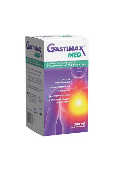 Fiterman Pharma GASTIMAX MED στοματική συνδυασμένη χυμός x 200 ml