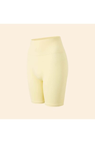 KIABI Seamless Cycling Shorts YELLOW