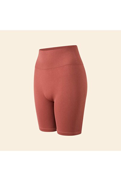 KIABI Seamless Cycling Shorts BROWN