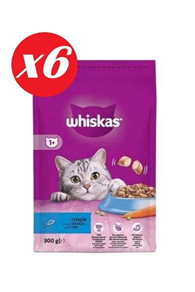 Whiskas Ton Balıklı ve Sebzeli Yetiş. Kedi M.300gr Set 6'lı