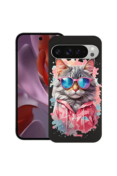 bestcase Υπέρλεπτη Θήκη για Google Pixel 9 / 9 Pro, Γάτα Shopping Queen, 1805...