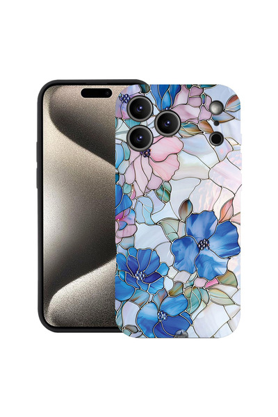 bestcase Husă Ultra Subțire pentru Apple iPhone 17 Pro, Florală - Hortensie c...