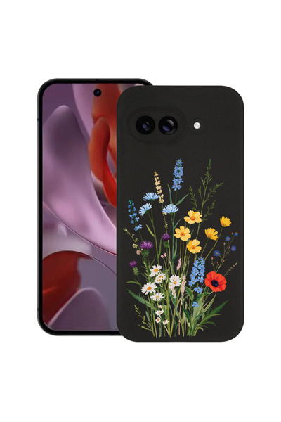 bestcase Υπέρλεπτη Θήκη για Google Pixel 10a, Χαριτωμένο Ανθοδέσμη με Λουλούδ...