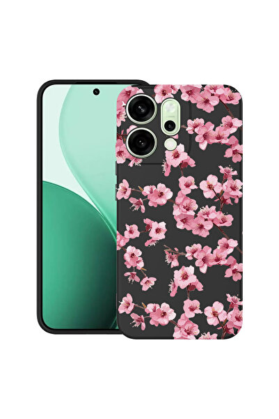 bestcase Υπέρλεπτη Θήκη για OPPO Reno14, Φλοράλ - Αισθητικό Ροζ Κεράσι, 20828...