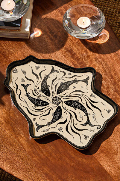Paşabahçe Selcuklu Fish Hand Tray - 1 Piece