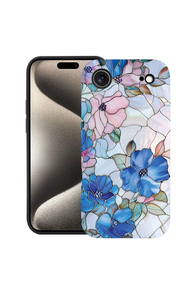 bestcase Husă Ultra Subțire pentru Apple iPhone 17 Air, Florală - Hortensie c...