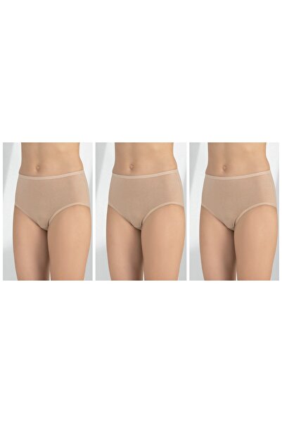 CSN CASANO Γυναικεία εσώρουχα Bato 3 τεμαχίων με ψηλή μέση, από μαλακό εύκαμπ...