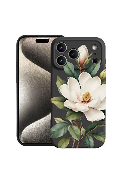 bestcase Husă Ultra Subțire pentru Apple iPhone 17 Pro Max, Florală - Magnoli...