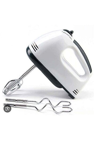 Generic Electric Hand Mixer 120W with 7 Speeds and Stainless Steel Beaters