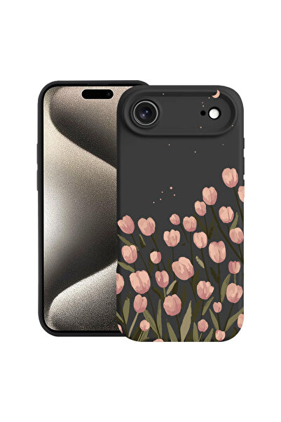 bestcase Husă Ultra Subțire pentru Apple iPhone 17 Air, Florală - Lalea Paste...