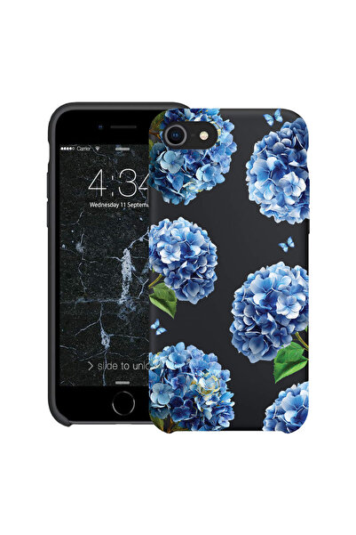 bestcase Husă Ultra Subțire pentru Apple iPhone SE 3 / SE 2 / 8 / 7, Florală ...