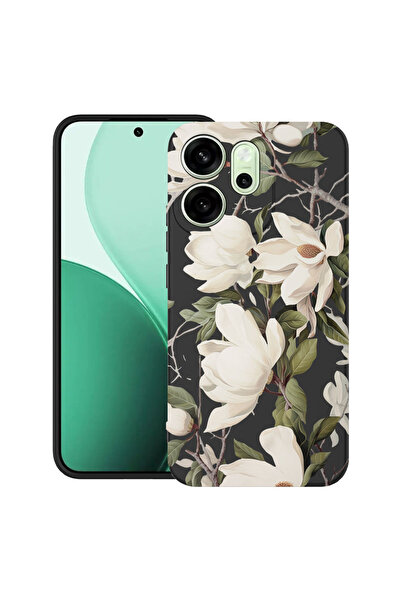 bestcase Υπέρλεπτη Θήκη για OPPO Reno13 F / FS, Ανθισμένο Σχέδιο Μανόλιας, 20...