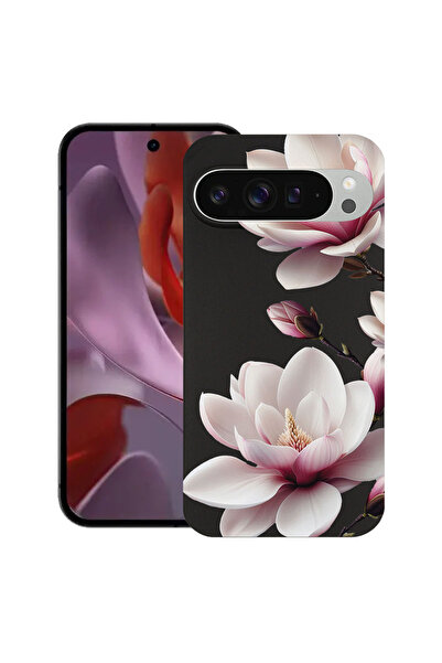 bestcase Υπέρλεπτη Θήκη για Google Pixel 10 Pro XL, Φλοράλ - Ροζ Μανόλια, 205...