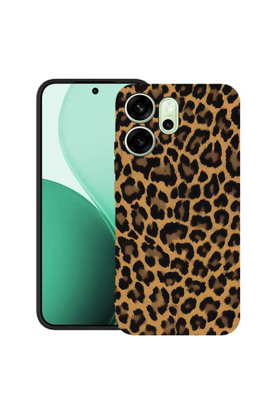bestcase Υπέρλεπτη Θήκη για OPPO Reno14 F / FS, Σχέδιο Λεοπάρδαλης, 2100009 B...