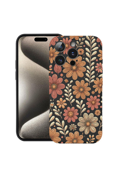 bestcase Υπέρλεπτη Θήκη για Apple iPhone 14 Pro, Φλοράλ Φθινοπωρινό Σχέδιο, 1...