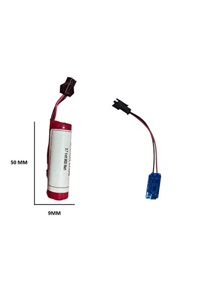 Micron 1450 Lİ-ON 3,7 VOLT 800 Mah Şarjlı pil Şarj Cihazı 5739