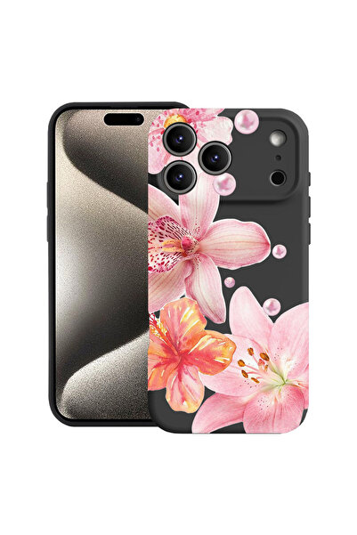 bestcase Υπέρλεπτη Θήκη για Apple iPhone 17 Pro, Φλοράλ - Αισθητική Κομψή Ορχ...