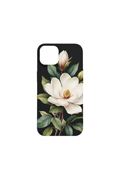 bestcase Husă Ultra Subțire pentru Apple iPhone 12 / 12 Pro, Florală - Magnol...