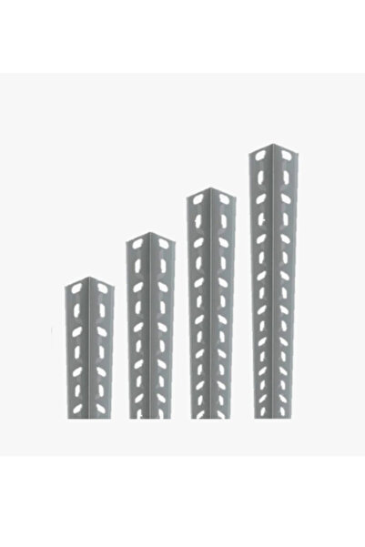 ALANRAF 12 Adet 250 Cm Galvaniz Çelik Raf Profil - 1,50 Mm