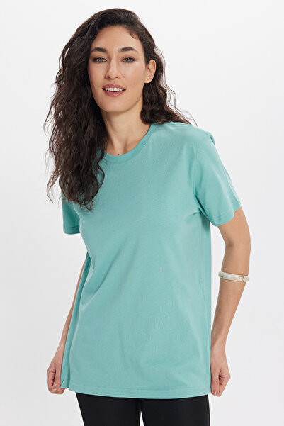 Tudors Γυναικεία μπλούζα με χαλαρή εφαρμογή, άνετη στάση σώματος, 100% βαμβακ...