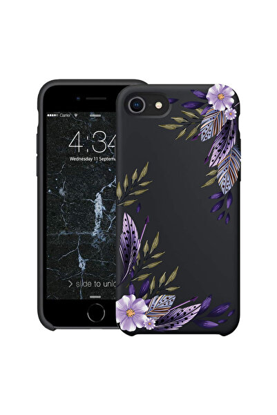 bestcase Υπέρλεπτη Θήκη για Apple iPhone SE 3 / SE 2 / 8 / 7, Φλοράλ - Λεβάντ...