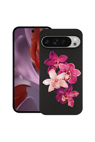 bestcase Υπέρλεπτη Θήκη για Google Pixel 10 / 10 Pro, Φλοράλ - Κόκκινη Ορχιδέ...