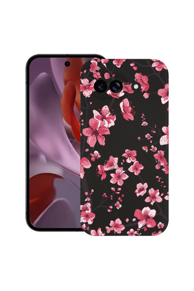 bestcase Υπέρλεπτη Θήκη για Google Pixel 9a, Φλοράλ - Άνθος Κερασιάς, 1926335...