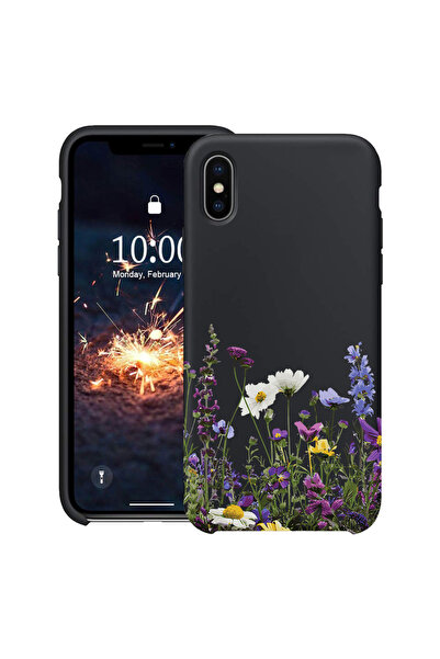 bestcase Husă Ultra Subțire pentru Apple iPhone XR, Florală - Flori sălbatice...