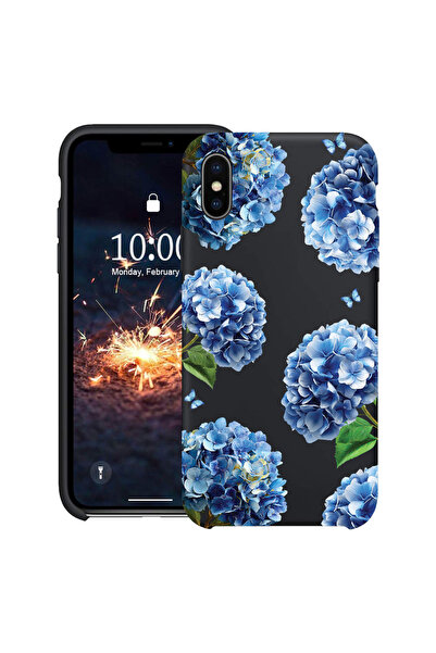 bestcase Husă Ultra Subțire pentru Apple iPhone XR, Florală - Hortensie Drăgu...