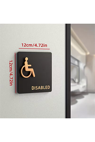 genric 4mm Acrylic Disabled Toilet Wall Panels – Modern Waterproof Design Eas...