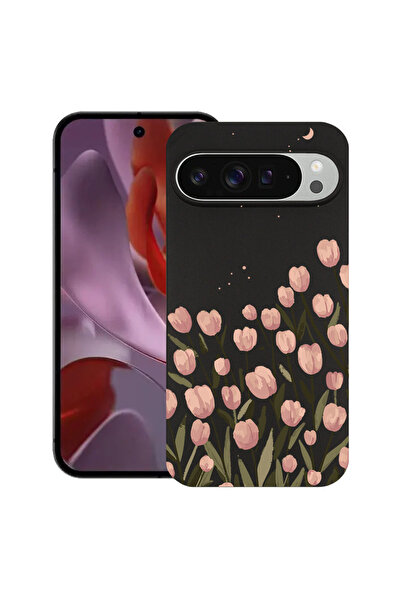 bestcase Υπέρλεπτη Θήκη για Google Pixel 10 / 10 Pro, Φλοράλ - Παστέλ Τουλίπα...