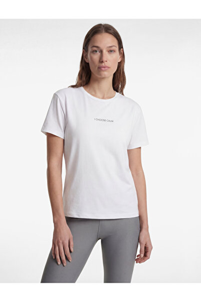 Koton Short Sleeve Crew Neck Printed Sports T-Shirt