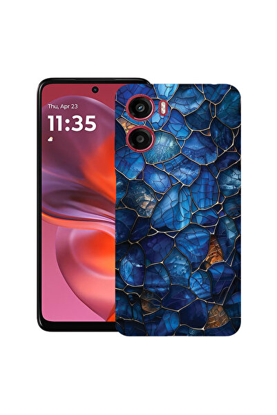 bestcase Υπέρλεπτη Θήκη για Motorola Moto G05 / Moto E15, Φλοράλ - Υδραγγένει...