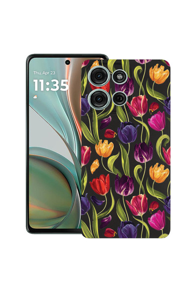 bestcase Υπέρλεπτη Θήκη για Motorola Moto G15 / G17 / G17 Power, Φλοράλ - Σχέ...