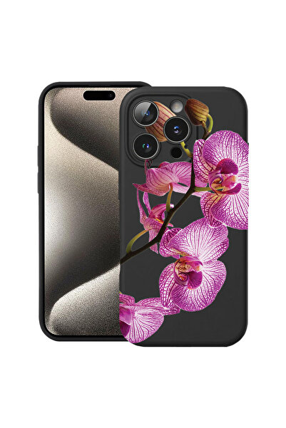 bestcase Υπέρλεπτη Θήκη για Apple iPhone 16 Pro, Φλοράλ - Ροζ Ορχιδέα, 313774...