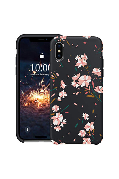 bestcase Υπέρλεπτη Θήκη για Apple iPhone XS / X, Φλοράλ - Παστέλ Ροζ, 2078162...