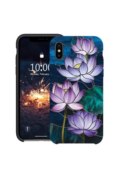bestcase Υπέρλεπτη Θήκη για Apple iPhone XR, Φλοράλ - Λωτός από Βιτρό, 207815...