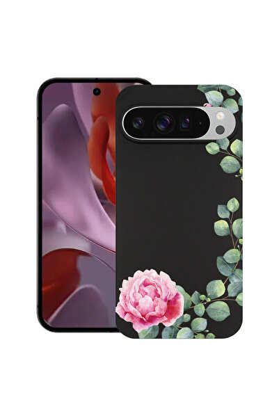 bestcase Υπέρλεπτη Θήκη για Google Pixel 9 / 9 Pro, Φλοράλ - Μινιμαλιστική Κα...