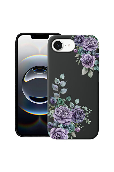bestcase Husă Ultra Subțire pentru Apple iPhone 16e / iPhone 17e, Florală - R...