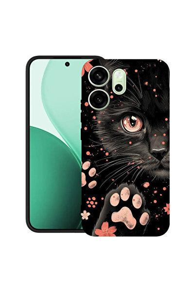 bestcase Υπέρλεπτη Θήκη για OPPO Reno14 F / FS, Μαύρη Γάτα, 2100009 B 2014