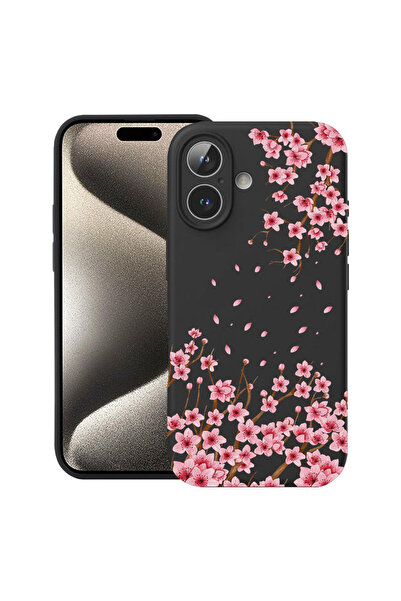 bestcase Husă Ultra Subțire pentru Apple iPhone 17, Florală - Floare de cireș...